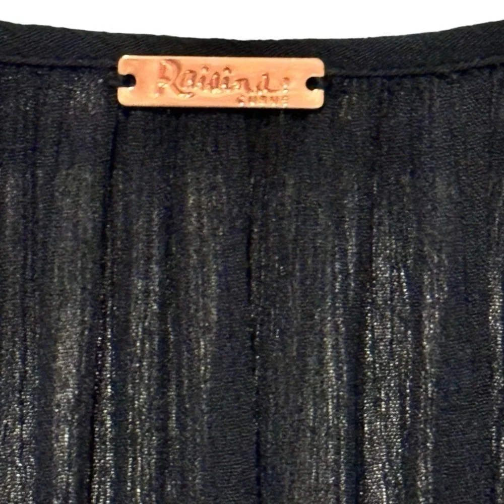Raisins Curve Trendy Plus Size Maui Dress Cover-Up Size‎ 2X Color Black